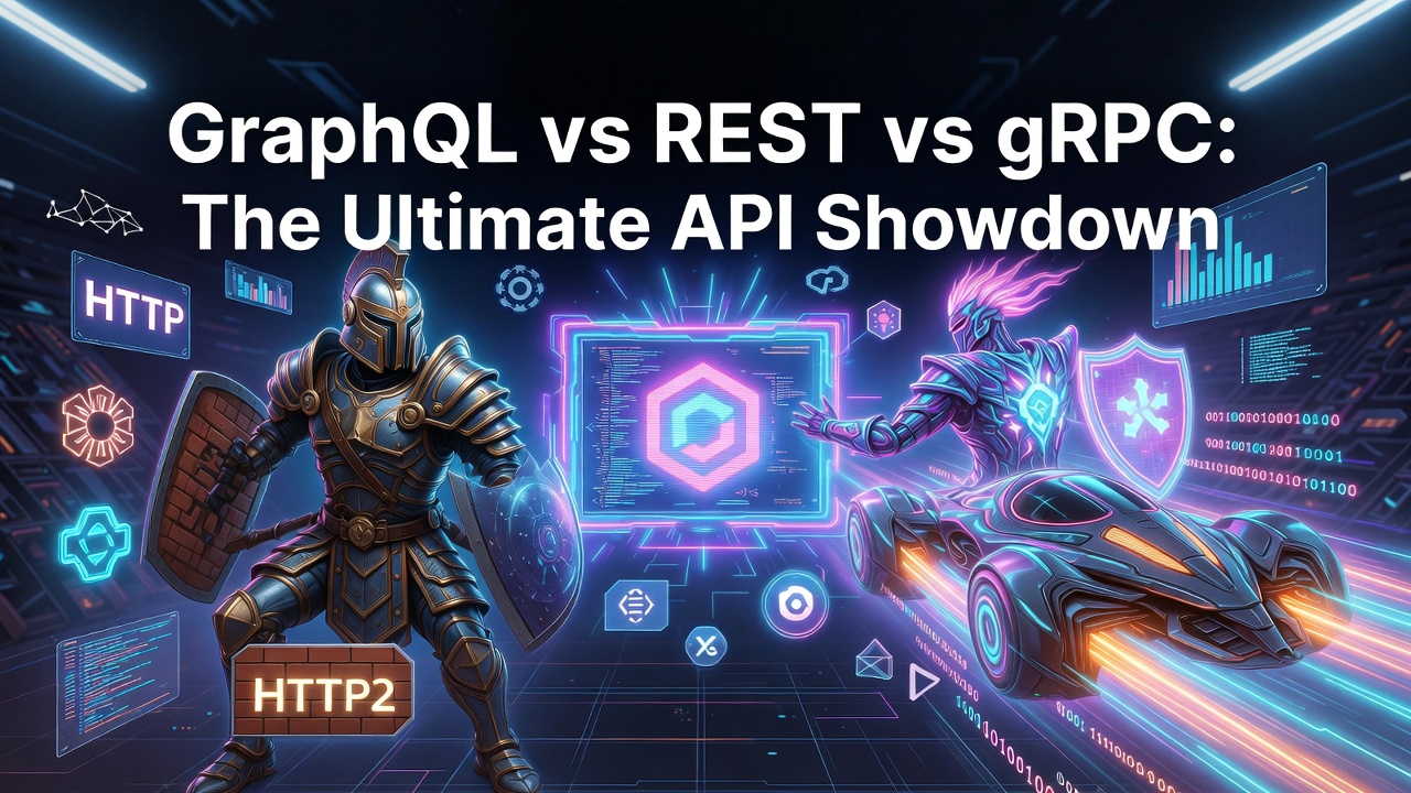 GraphQL vs. REST vs. gRPC: The Ultimate API Showdown for Modern Apps